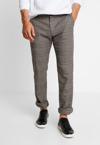 Pier One Trousers - mottled brown