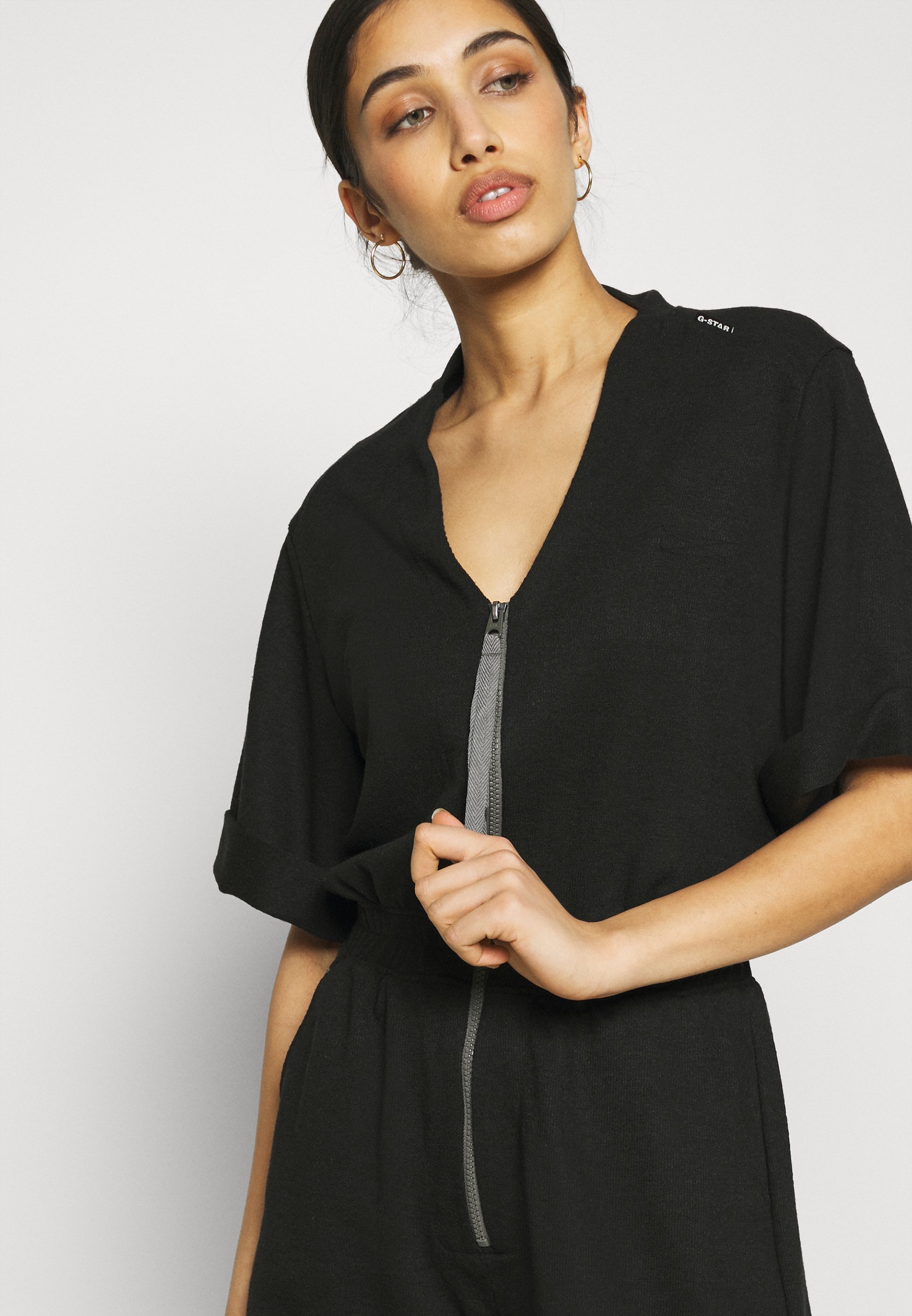 G-Star CONTRAST ZIPPER BLOUSE PLAYSUIT 