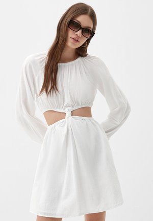 QS DOBBY MIT CUT OUTS - Sukienka letnia