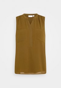 VIMERA POCKET - Top - dark olive