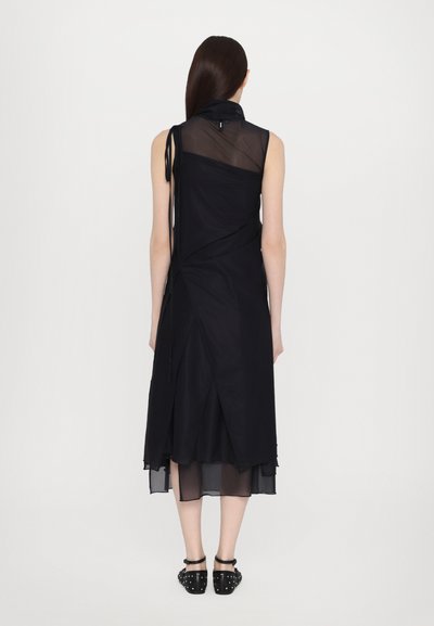 Sunnei HIGH NECK PANELS - Roupa de cerimónia - black