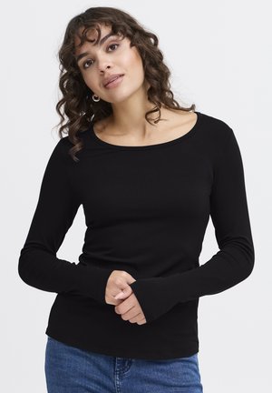 FRKasic - Pikkade varrukatega topp - (noos) black