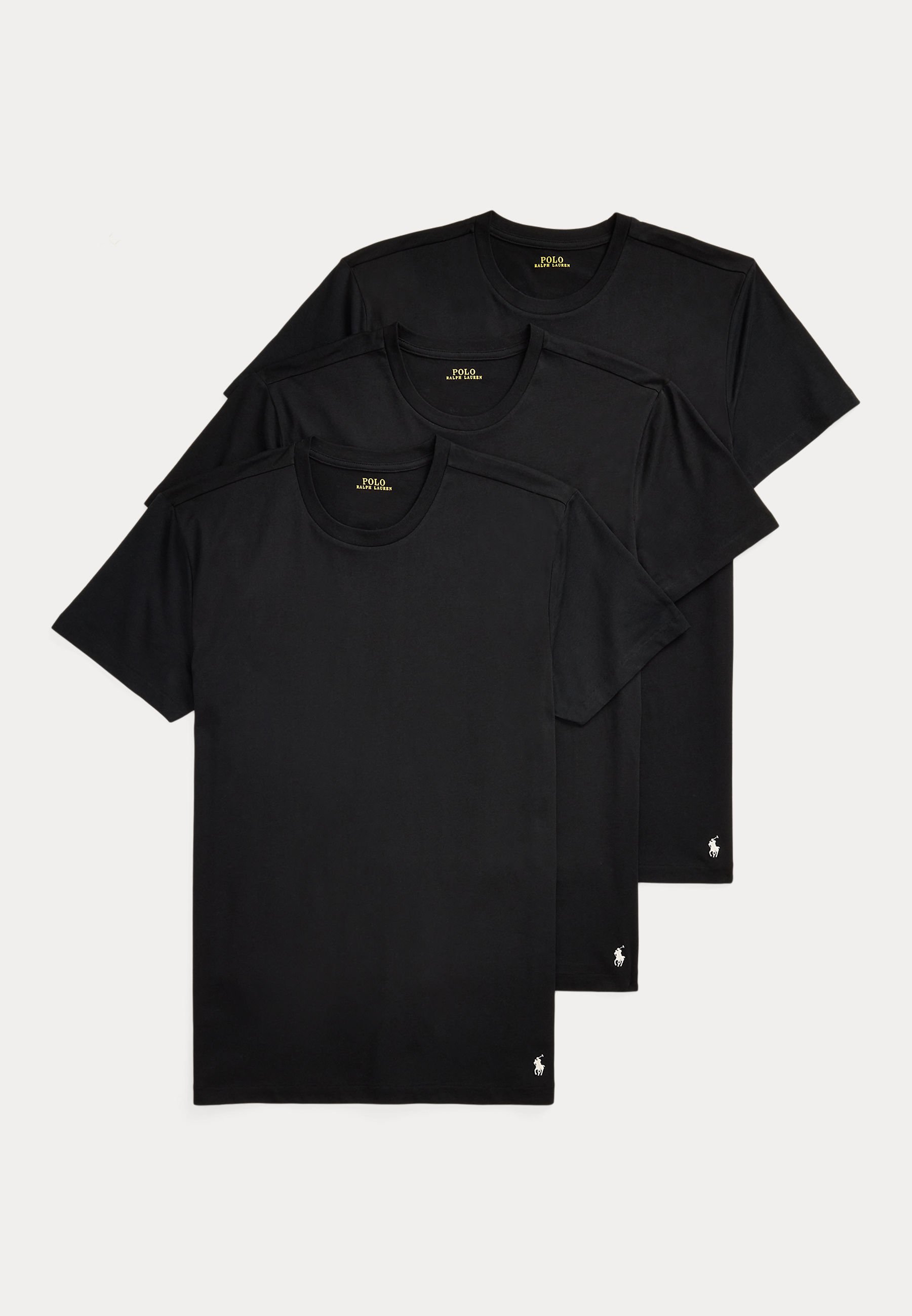POLO RALPH LAUREN ブラック SLIM FIT バラ売り 1枚 Polo Ralph Lauren SLIM FIT MESH POLO SHIRT - Bluză polo - black