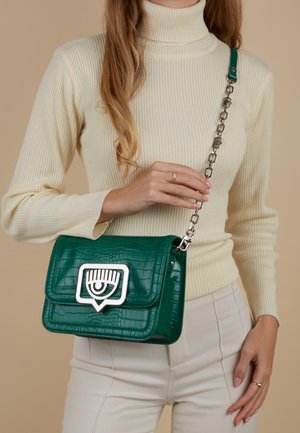 CHIARA FERRAGNI, Sac bandoulière - green