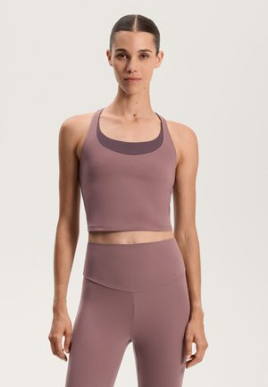 COMFORTLUX OVERLAY - Sutien sport - mauve