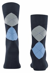 FALKE SENSITIVE ARGYLE - Socks - midnight