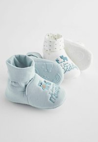 Next MUMMY AND DADDY 2 PACK REGULAR FIT - Obuv pre bábätká - blue