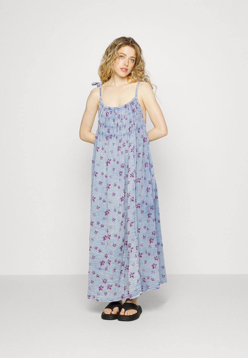 azure maxi dress free people