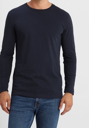 Langærmet T-shirt - dark blue