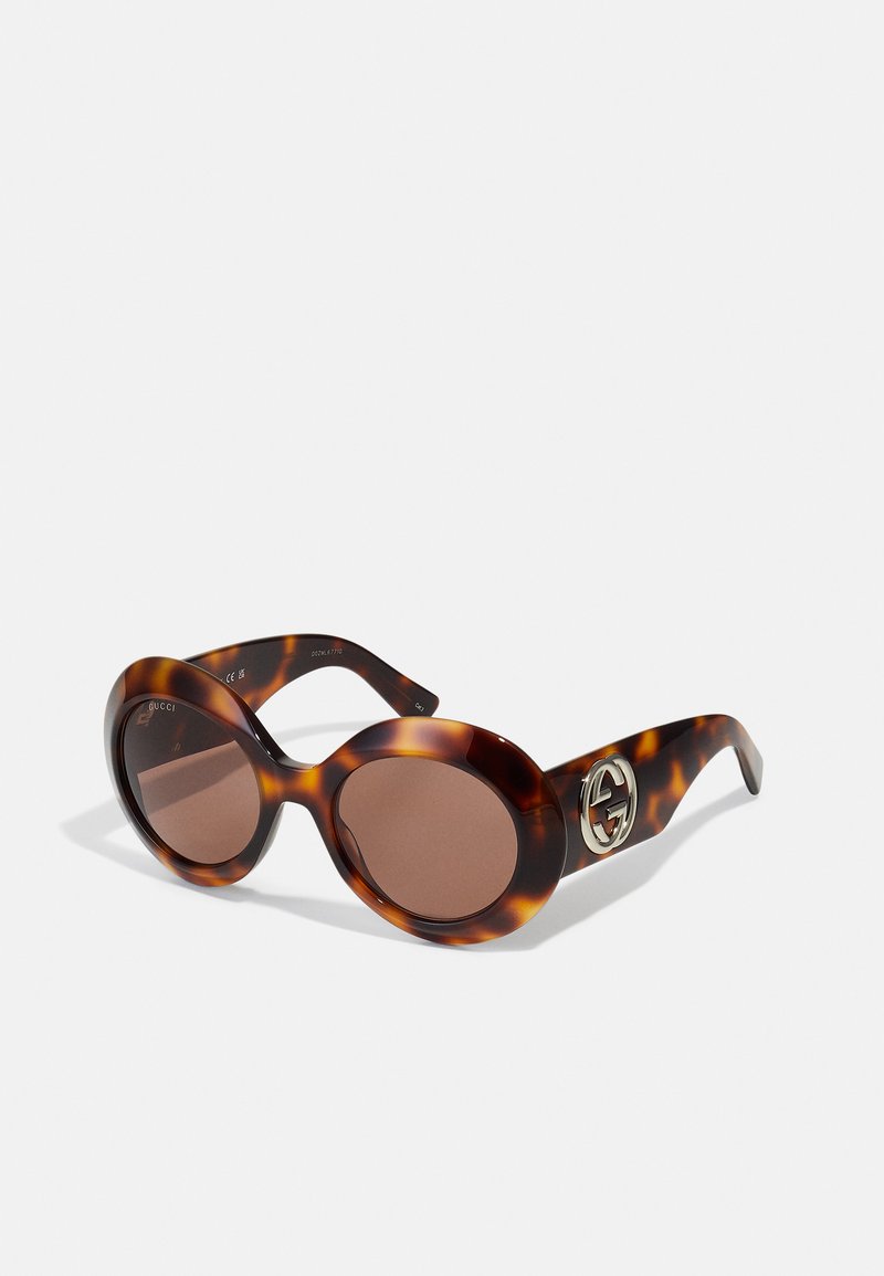 Gucci - Sonnenbrille - havana/brown, Vergrößern