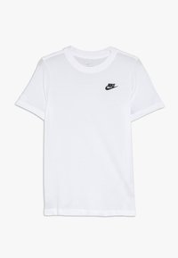 Nike Sportswear TEE FUTURA UNISEX - T-shirt basic - white/black