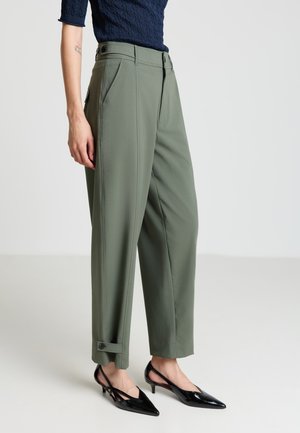 TINTA UNITA - Stoffhose - verde militare chiaro