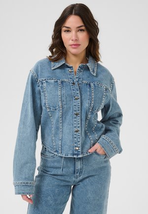 KADORINA - Denim jacket - washed blue denim