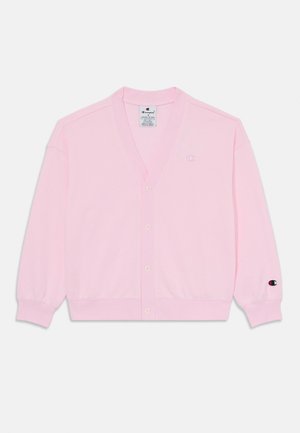 ICONS CARDIGAN WITH LOGO - Gilet - light pink