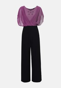 Tuta jumpsuit - burgundy/black