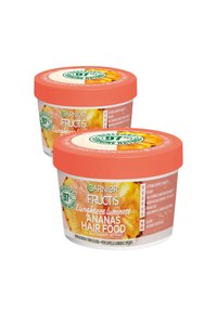 Garnier - FRUCTIS HAIR FOOD MASCHERA ANANAS PER LUNGHEZZE LUMINOSE, IDEALE PER CAPELLI LUNGHI E SPENTI, 390 ML - 2 PACK - Maschera per capelli Immagine in miniatura 1