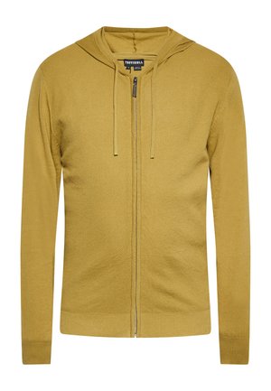 Strickjacke - khaki