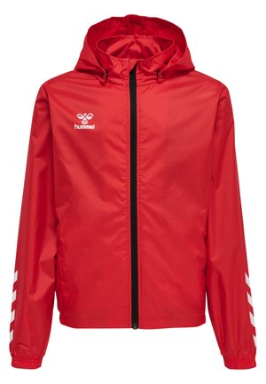 HMLCORE XK SPRAY - Outdoorjacke - true red