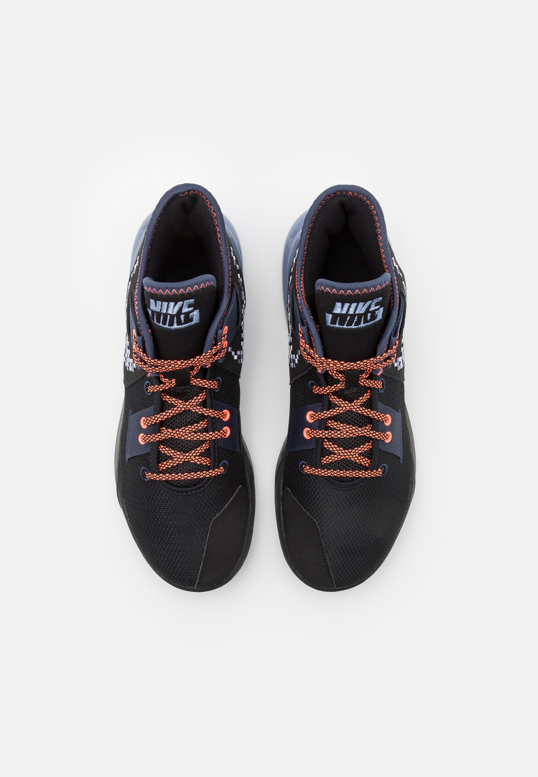 Nike Performance AIR MAX IMPACT 2 - Basketball shoes - thunder  blue/football grey/black/blue - Zalando.de