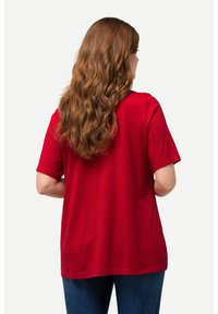 Ulla Popken GRANDES TAILLES - Jednoduché tričko - red