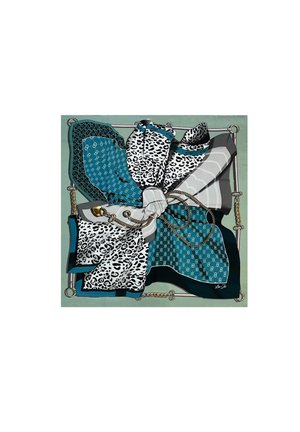 PRINTED FOULARD - Sciarpa - verde