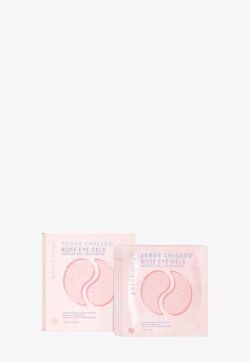 Patchology SERVE CHILLED ROSÉ EYE GELS (5-PACK) - Gesichtspflegeset