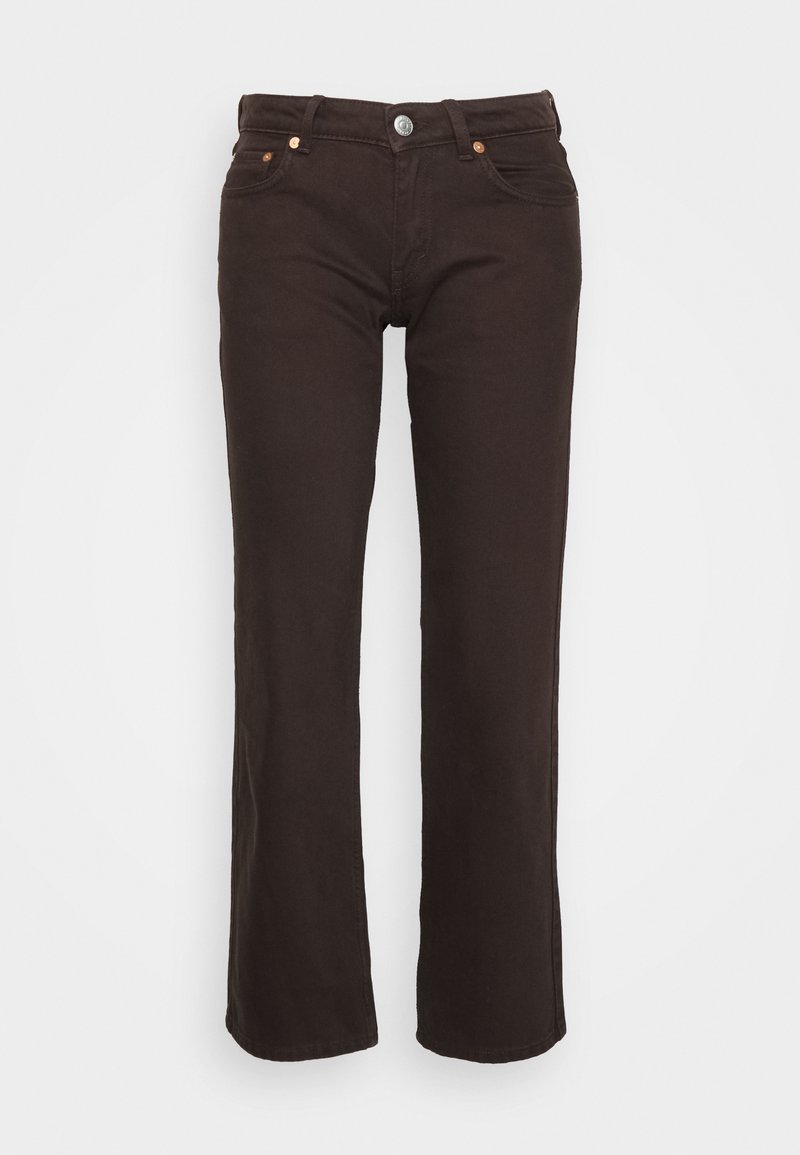 Weekday Straight leg jeans bruin