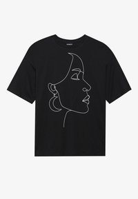 Tricou cu imprimeu - black