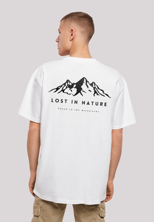 LOST IN NATURE - T-Shirt print - weiß