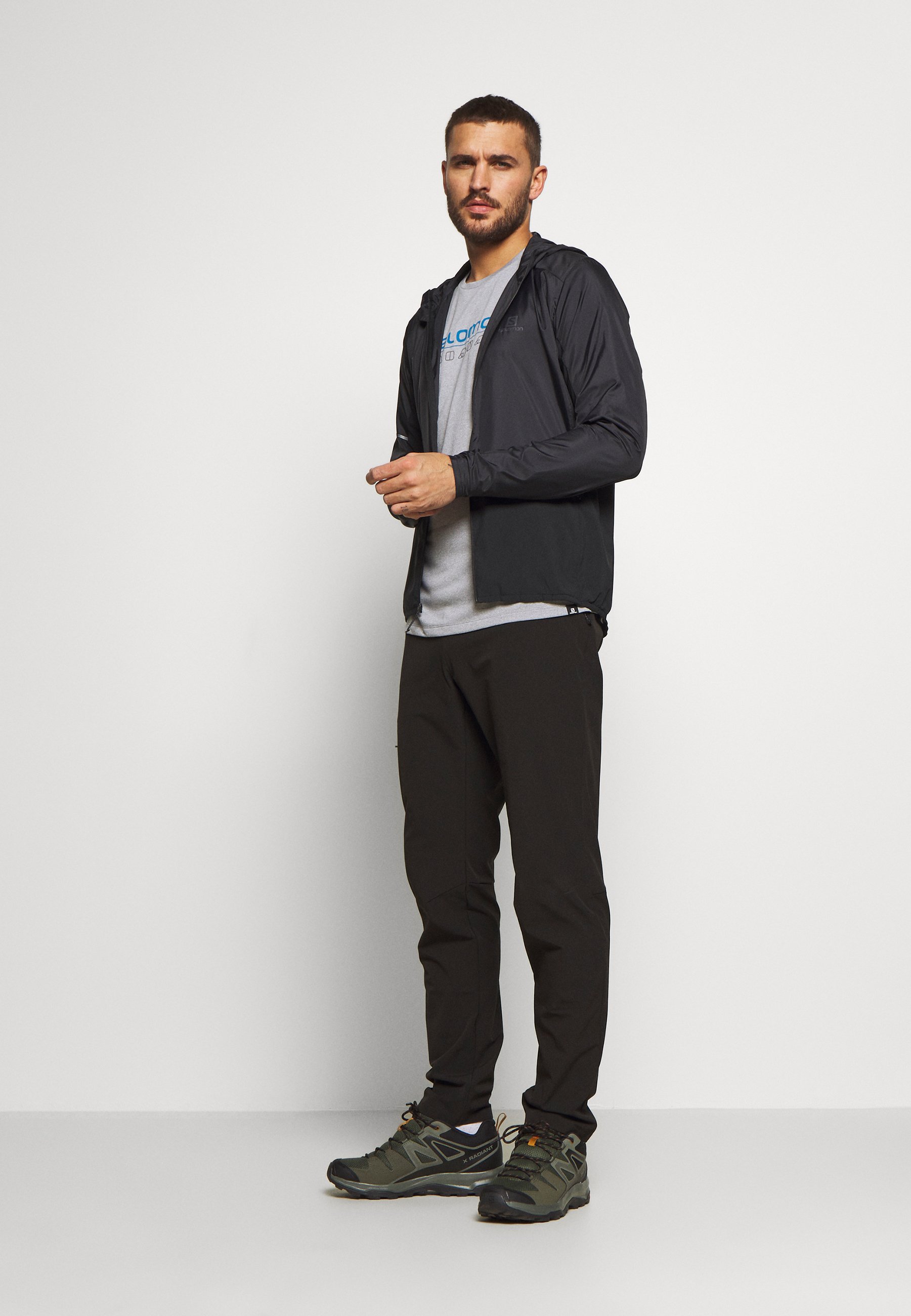 Salomon AGILE HOODIE Outdoorjakke black Zalando.no Salomon AGILE HOODIE - Outdoorjakke - black