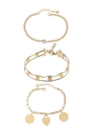 SET - Armbånd - gold-coloured