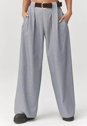 SZEROKĄ - Spodnie materiałowe