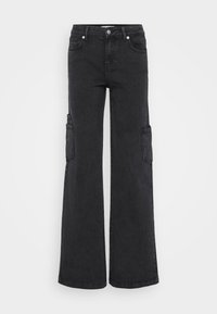 ONLKIRA CARGO - Džinsi ar platām starām - washed black