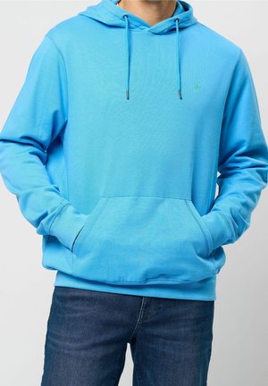 Felpa con cappuccio - light blue