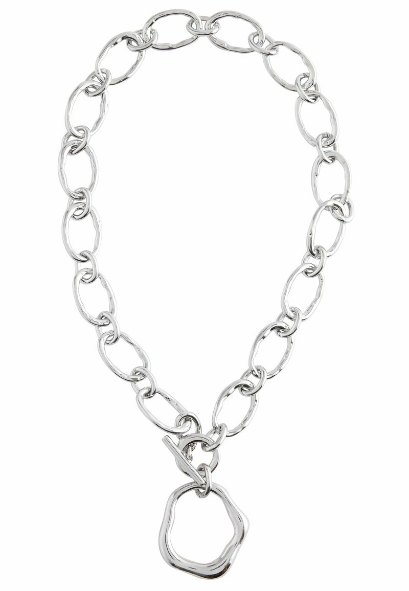 Next CHUNKY LINK T-BAR - Kaelakee - silver tone