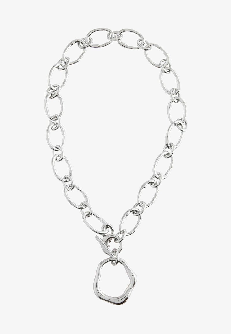 Next CHUNKY LINK T-BAR - Collier - silver tone