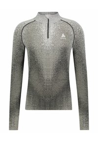 TURTLE NECK HALF ZIP PERFORMANCE WARM  - Spodnja majica - schwarz