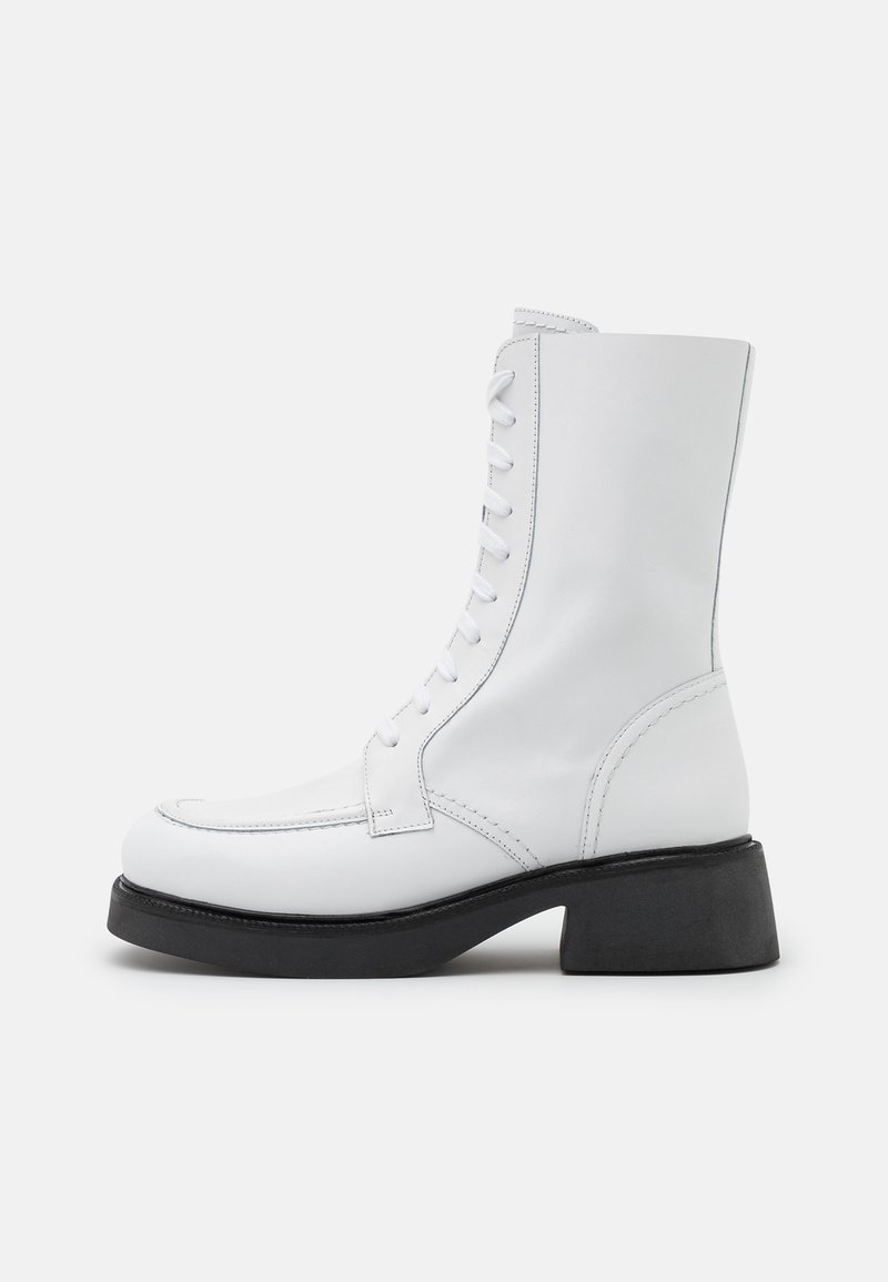 Topshop Veterlaarzen crème Topshop Veterlaarzen crème