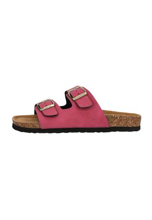 Pantolette flach - light pink