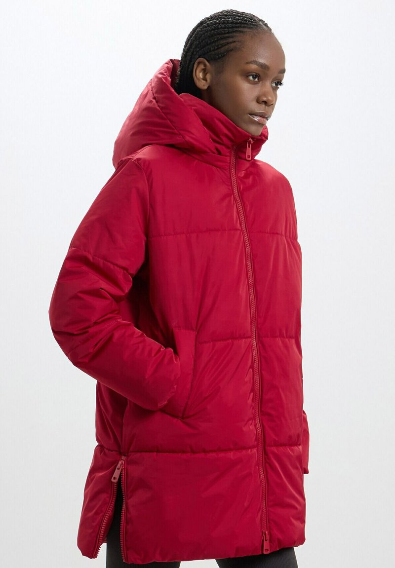 Calliope IMBOTTITO CON CAPPUCCIO - Cappotto invernale - rosso