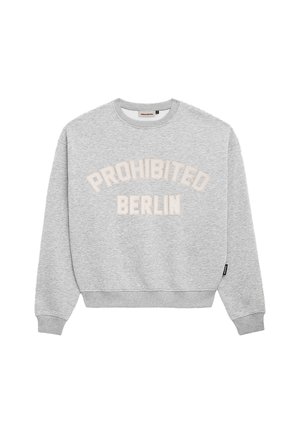 BERLIN CREW NECK - Felpa - grey melange