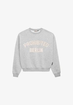 BERLIN CREW NECK - Bluză de molton - grey melange