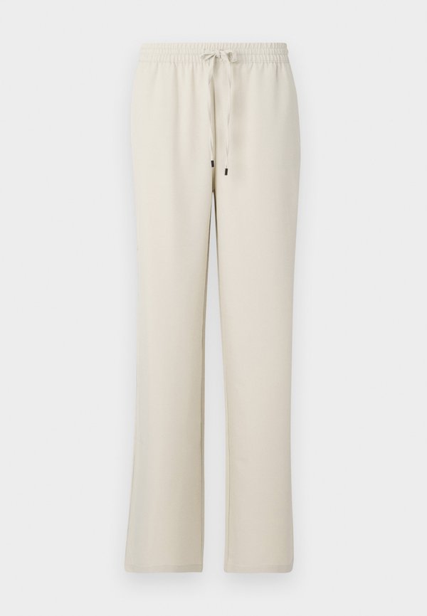 ONLGINNY WIDE PULL UP PANT - Trousers - pumice stone4