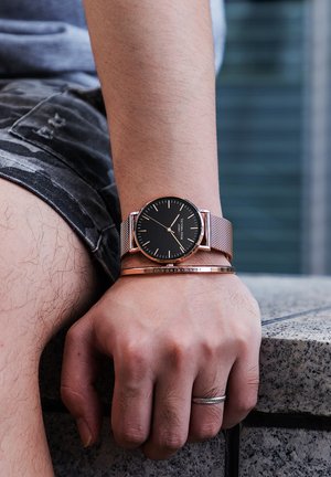 Victoria Hyde CITY COLLECTION - Uhr - schwarz- und roségoldfarben