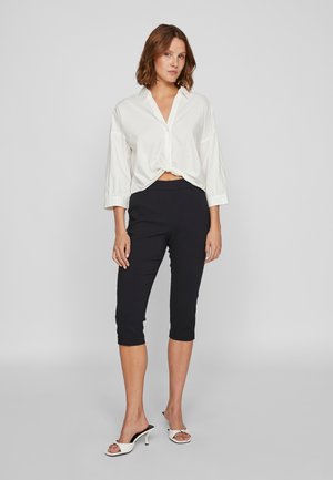 VICARGO CAPRI - Džinsa auduma šorti - black