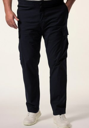 BAUCHFIT ULTRALEICHT - Cargohose - navy blue