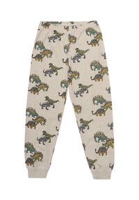 Minymo LONG SLEEVES SET ALL OVER PRINT - Pyjama - beige melange
