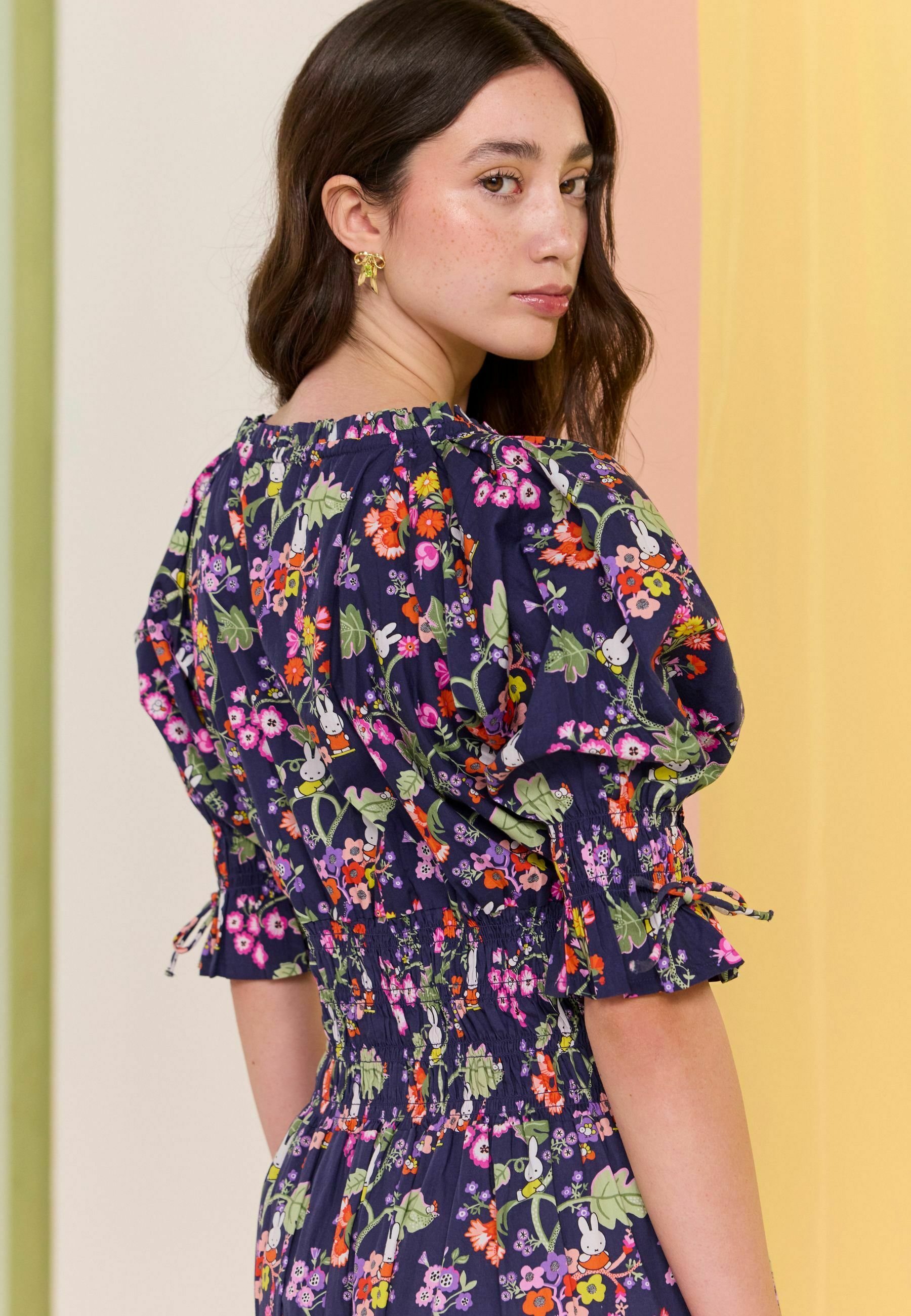 【即発送】CATHRI / ECOPET(R) Dress NAVY / S Cath Kidston REGULAR FIT - POPLIN - Rochie de zi - navy