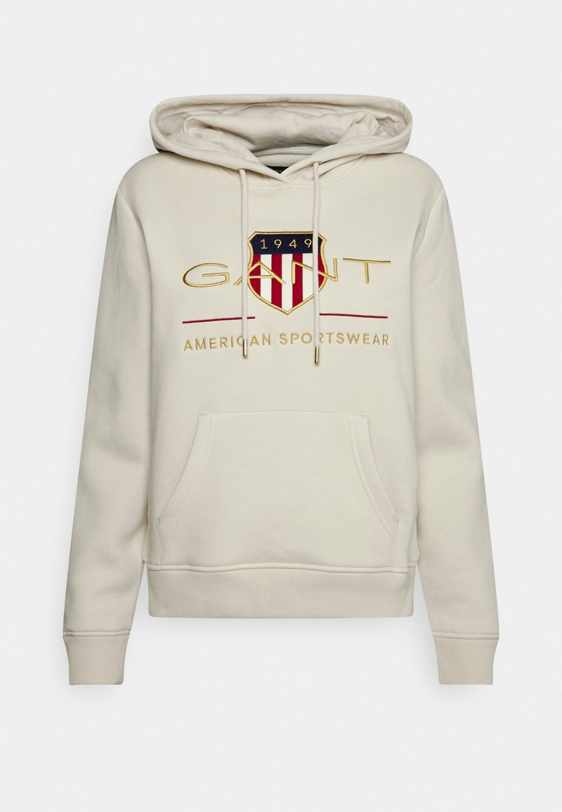 Damen Sweatshirts | GANT ARCHIVE SHIELD HOODIE Kapuzenpullover putty/tan - LF97539 Damen Sweatshirts | GANT ARCHIVE SHIELD HOODIE Kapuzenpullover putty/tan - LF97539