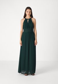 VILA VIMILINA HALTERNECK NOOS Vestito lungo scarab/verde
